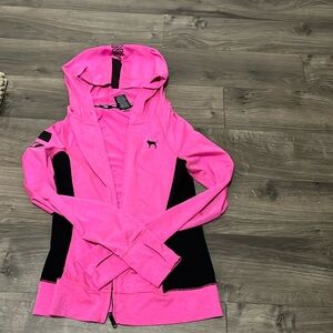 Pink Victoria Secret  Zip Up Hoodie